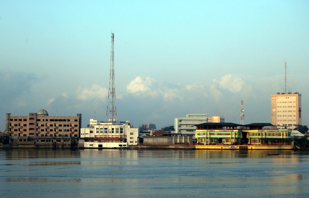 Porto di Cotonou, Benin — Africa Occidentale